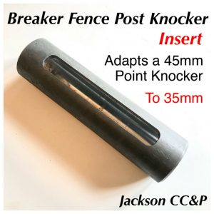 Post Knocker Reducing Adaptor from 45mm Point to 35 mm