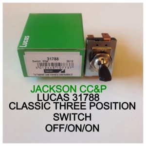 CLASSIC MINI/JAG/BL LUCAS 31788 3 POSITION TOGGLE/FLICK SWITCH