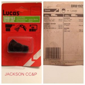 LUCAS DRB192 NEW OLD STOCK ROTOR ARM FITS ROVER SD1 2300/2600 ITAL, AMBASSADOR