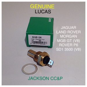 Lucas SNB126 TEMP TRANSMITTER LAND ROVER 568055 5/8-18 UNF JAG MORGAN ROVER MGB