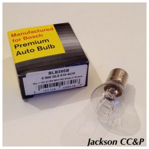 Bosch 21/5 W Bayonet Bulb BLB380B 0 986 GL0 010 4CM