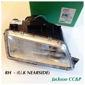 PEUGEOT 405 Mk II 1992-95 HEADLAMP Lucas LWB508 RIGHT HAND / NEAR SIDE