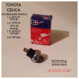 TOYOTA CELICA OIL PRESSURE SWITCH FOR EARLY CLASSICS TOYOTA PART NO 83530-10010