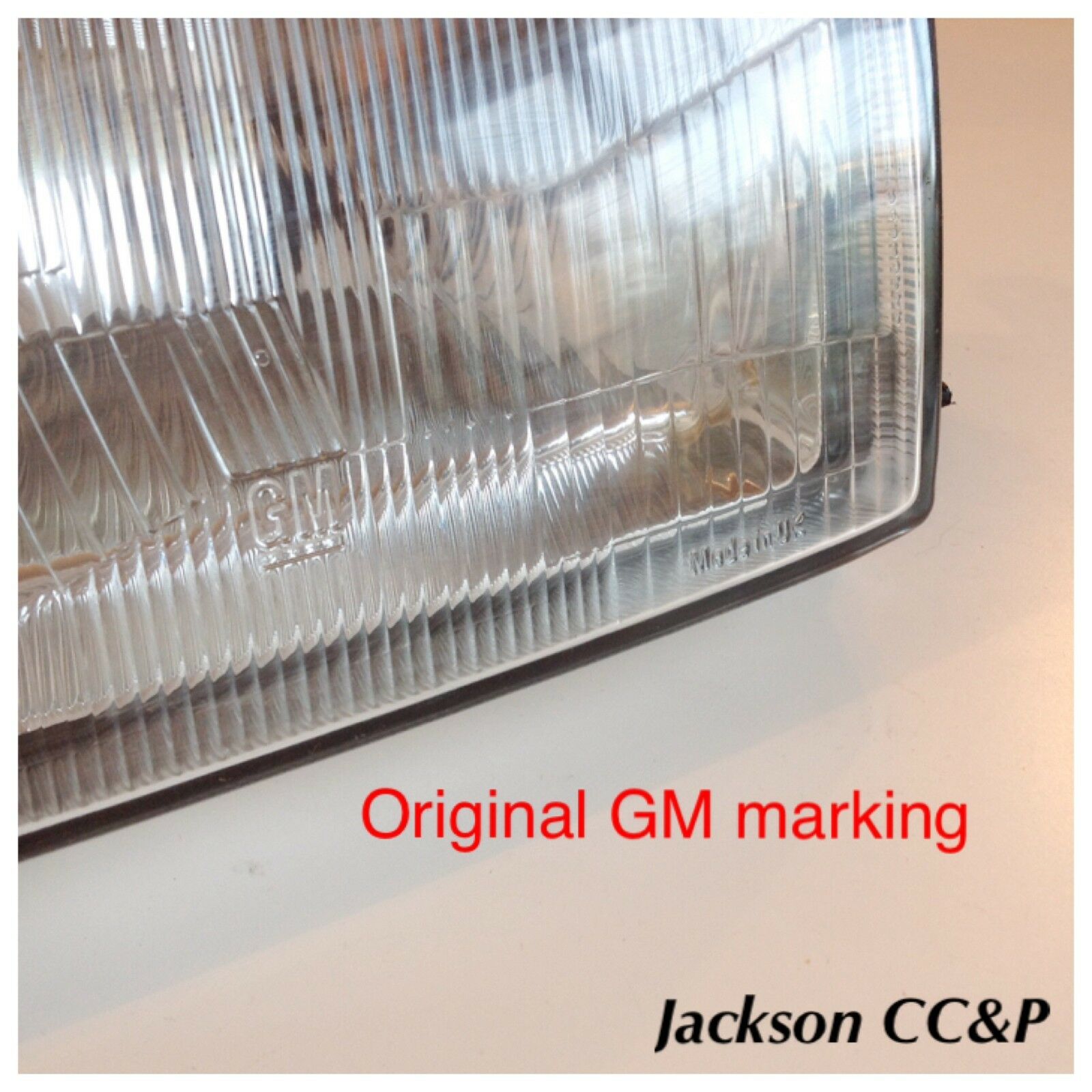 Vauxhall Cavalier 1988-1992 HEADLIGHT ASSEMBLY H4 LUCAS GM OE LWB163 NEAR SIDE - Image 2