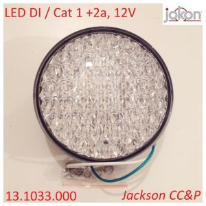 LED Flasher Lamp 12V - Caravan Motorhome Round 95mm Joken 13.1033.000