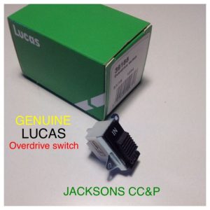 LUCAS 39166 OVERDRIVE SWITCH,FITS MGB/GT TRIUMPH SPITFIRE/STAG JAGUAR/DAIMLER