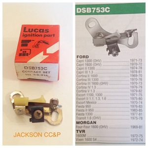 LUCAS DSB753 NEW/OLD STOCK FORD C3DF-12171-A CAPRI 1.3/1.6(OHV) ESCORT MEXICO
