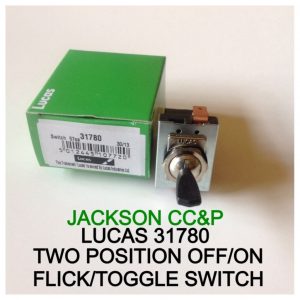 NORTON /TRIUMPH/BSA LUCAS 31780 TWO POSITION FLICK/TOGGLE SWITCH FOR CLASSICS