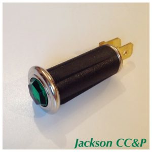 Classic, Kit Car Lucas Style Jewel Hexagonal Warning Light GREEN