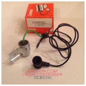 LUCAS DCB535C CONDENSER TO FIT FORD CLASSICS 84BF12300AA OR A850X12300CA  EDC241