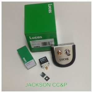 LUCAS SPB703 FOG OR SPOT LAMP SWITCH,HOLDER,WARNING LIGHT AND RELAY CLASSIC SET