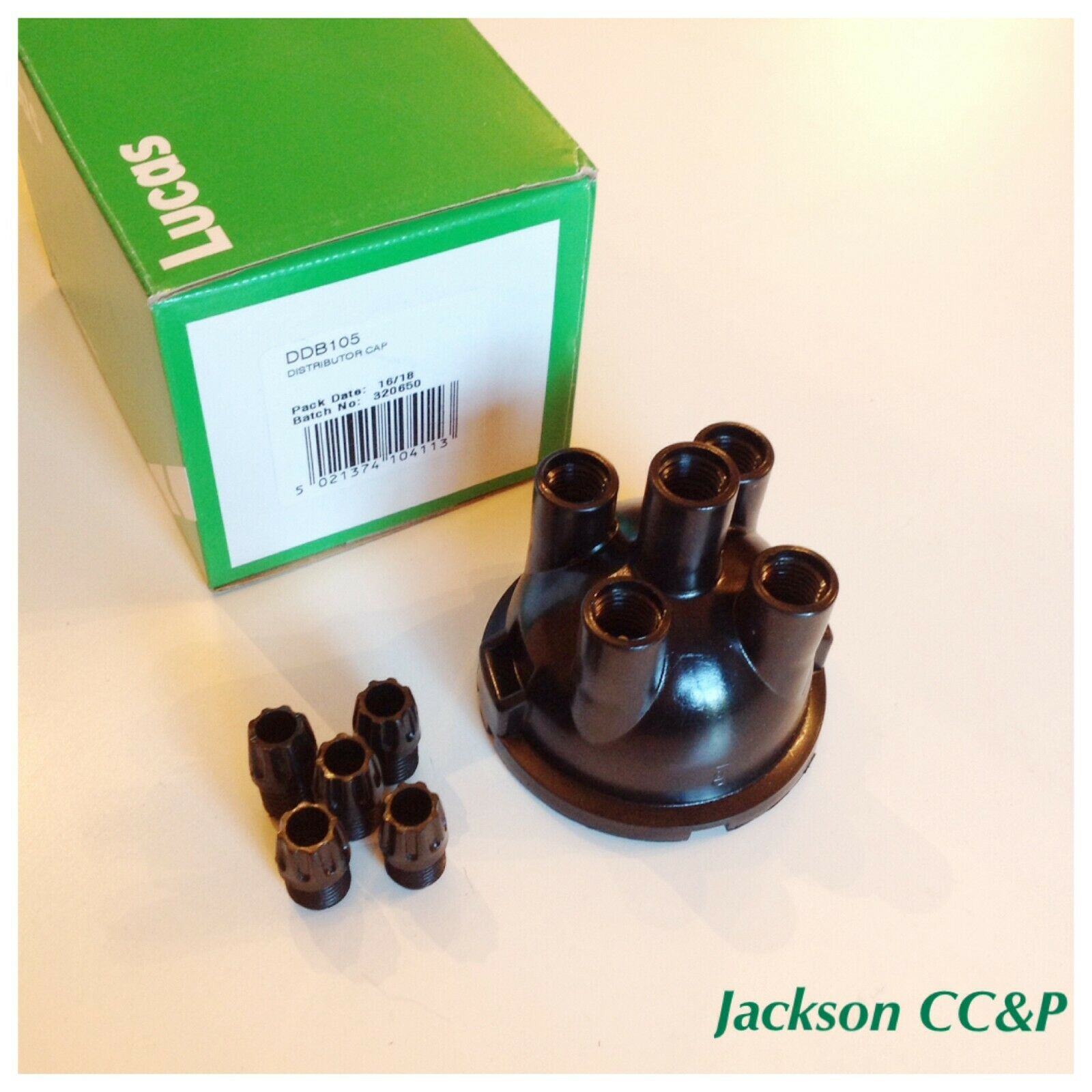 Lucas DDB105 418865 Distributor Cap, 5 Acorns Land Rover 88/110 Morris Minor