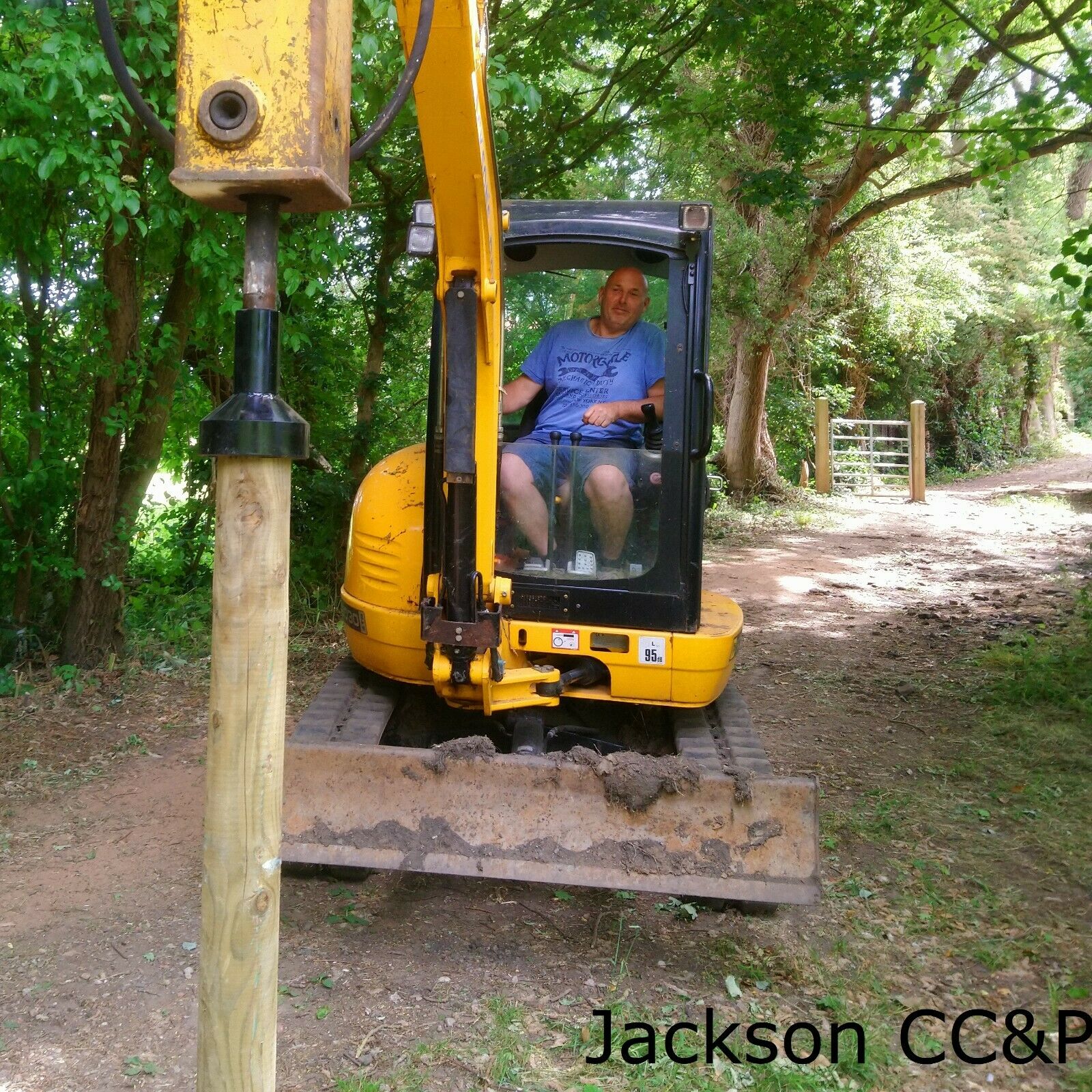 Breaker Fence Post Knocker Set for 3", 4 " , 5 " Posts for 45mm & 35mm Points - Image 3