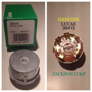 LUCAS 39415 157SA 579085 IGNITION SWITCH LAND ROVER 88/109 1972-84 TRIUMPH TR6