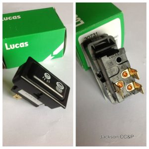 Lucas 30731 19SA 30433 Light Switch For Triumph TR6 Spitfire & Reliant  FOX 850