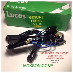 MGB INDICATOR ARM GENUINE LUCAS SQB118/119SA MGB MIDGET 1500/MGB/MGB GT/SPRITE