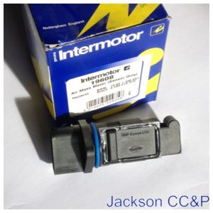 Intermotor 19608 Air Mass Sensor Mercedes SLK A0000940948, BMW 3 13621438687