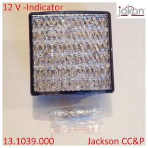 LED Indicator 12V Caravan, Motorhome, Trailer 80mm x 80mm Joken