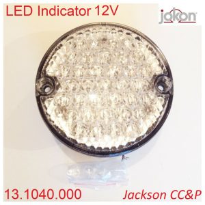 LED Indicator 2a Round 95mm Diameter 12V Caravan, Motorhome, Trailer - Joken