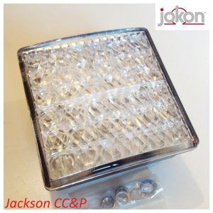 LED Stop, Tail, Indicator Light Combined 12V Caravan Motorhome 80mm x 80mm Joken