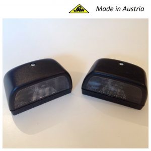 2 x Saw Large Number Plate License Lamp Light Clear Lens