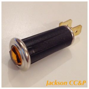 Classic, Kit Car Lucas Style Jewel Hexagonal Warning Light AMBER