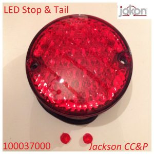 LED Stop & Tail Lamp 24V - Trailer, Tractor, Motorhome Round 95mm Joken 10037000