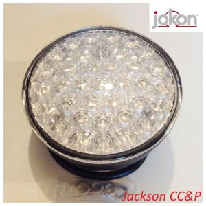 LED Stop & Tail Light Combined - Round 95mm, 24V Motorhome, Trailer Joken