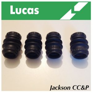 Lucas 67320933 Floating Caliper Guide Pin Rubber Covers x4 Volvo S40 V40 96-04