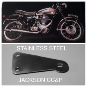 BSA GOLDSTAR DBD34 STAINLESS STEEL ENGINE STEADY BRACKET FOR 350/500 cc SINGLES