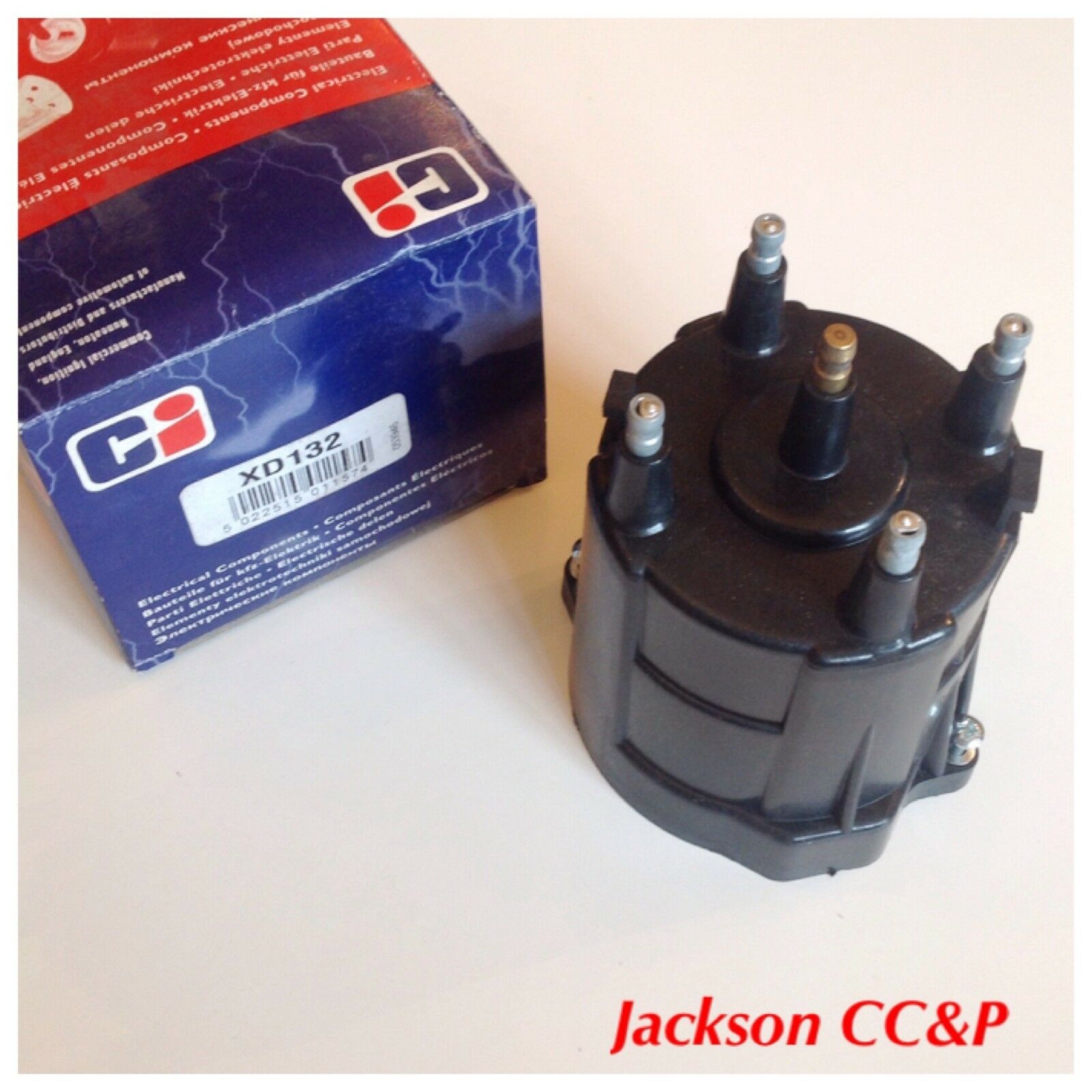 CI XD132 Distributor Cap OPEL VAUXHULL ASTRA, KADETT 1979-90s 1211258, DDB705