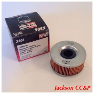 Champion X306 Oil Filter Yamaha FZ600S,  XJ650, XJ750 1L91344090