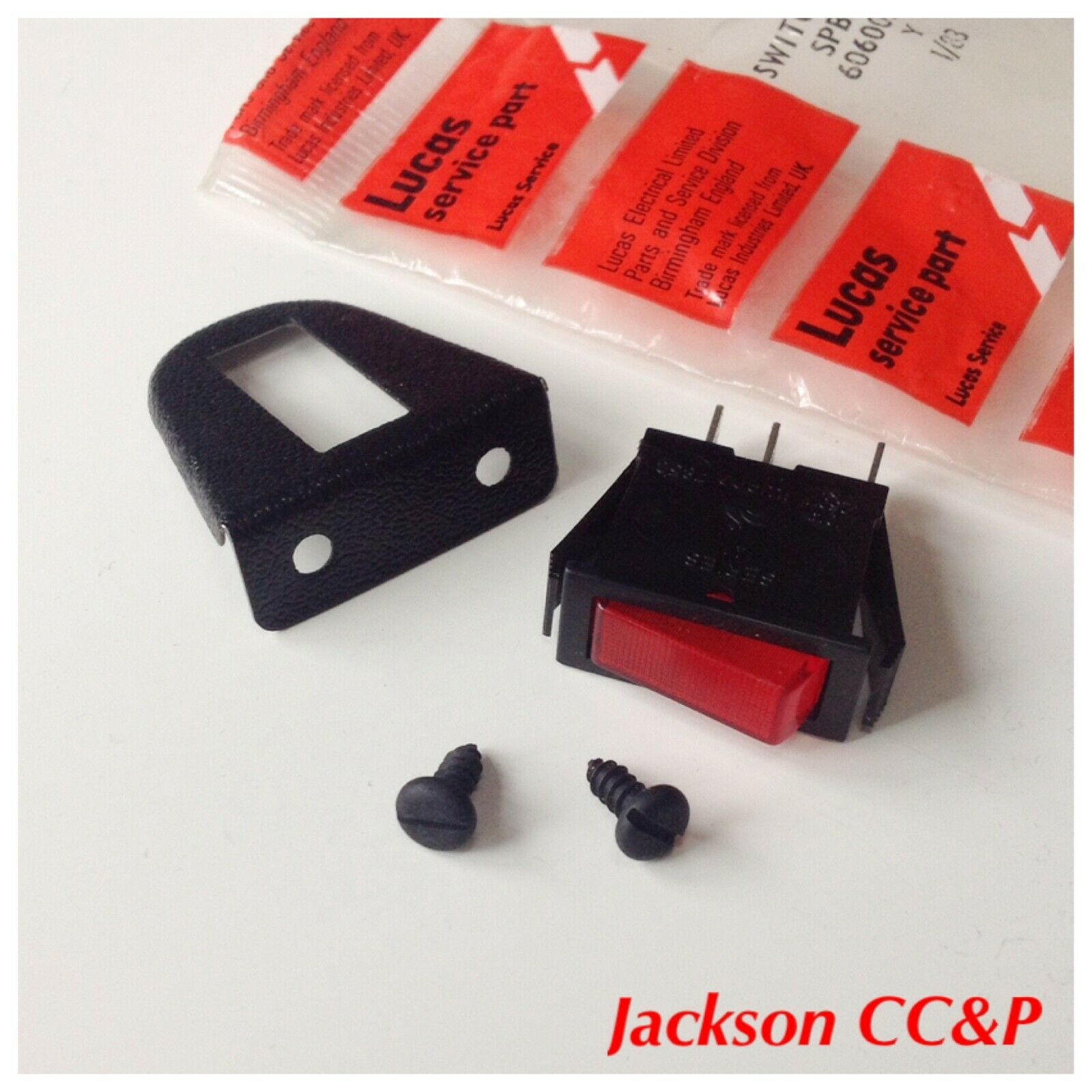 Classic Mini, Ford Escort Lucas Illuminated Under Dash Switch Spot /Fog Light - Image 2