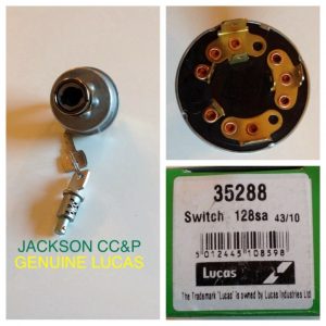 LUCAS 35288 IGNITION SWITCH +   UNIQUE LOCK & KEYS FOR TRACTORS/FORKLIFT/PLANT