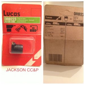 LUCAS DRB223 NEW OLD STOCK ROTOR ARM FITS RENAULT R4 (V6) R4 L,TL(12V) R5 L R6