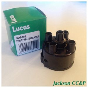 Lucas DDB108 Distributor Cap MINI 1962, 74-80 Land Rover 90/110 1983-90