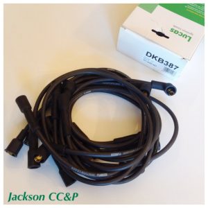 Lucas DKB387 Ignition Lead Kit for MGB GT, DISCOVERY 4.0 1960s-80s NGC500180