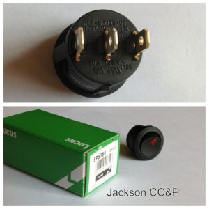 Lucas Round Rocker Switch SPB350 fits Mini Metro ect