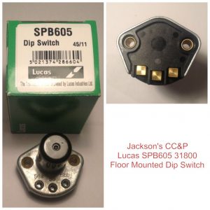 Lucas SPB605 Floor Mounted Dip Switch (31800)