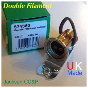 MG Midget Lucas L1130 torpedo stop & tail light bulb holder 574380 280369